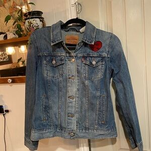 Women’s custom levis Jean jacket
